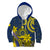 Niue Peniamina Gospel Day Kid Hoodie Unique Niean Hiapo LT14 Hoodie Blue - Polynesian Pride