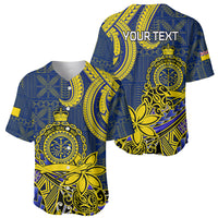 Personalised Niue Peniamina Gospel Day Baseball Jersey Unique Niean Hiapo LT14 - Polynesian Pride