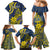 Personalised Niue Peniamina Gospel Day Family Matching Mermaid Dress and Hawaiian Shirt Unique Niean Hiapo LT14 - Polynesian Pride