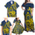 Personalised Niue Peniamina Gospel Day Family Matching Off Shoulder Maxi Dress and Hawaiian Shirt Unique Niean Hiapo LT14 - Polynesian Pride