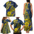 Personalised Niue Peniamina Gospel Day Family Matching Tank Maxi Dress and Hawaiian Shirt Unique Niean Hiapo LT14 - Polynesian Pride