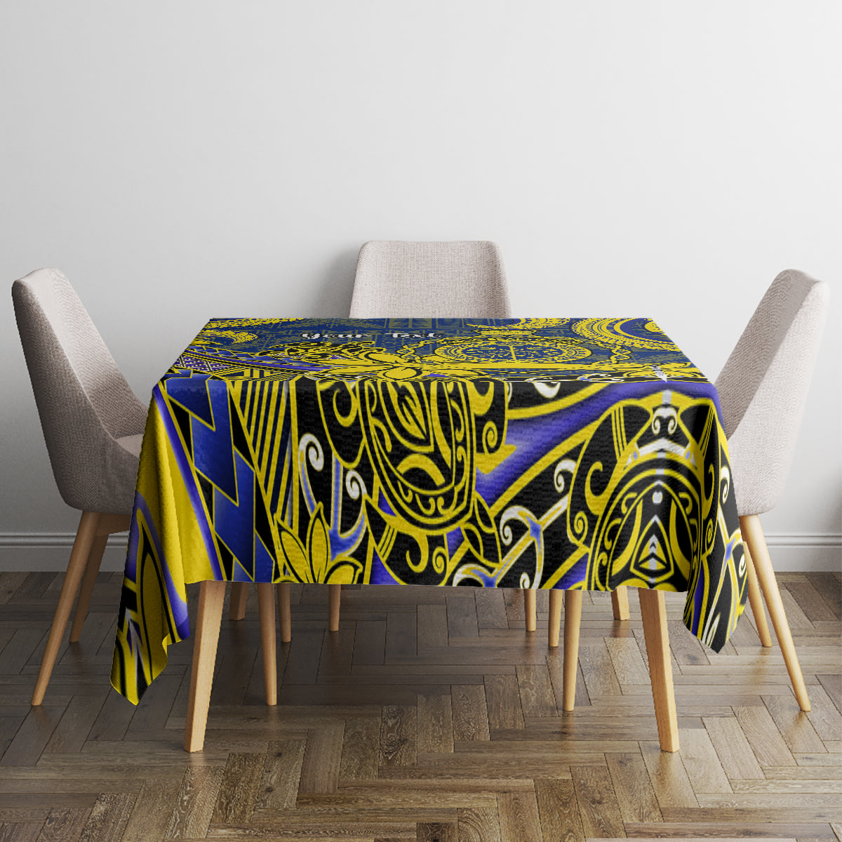 Personalised Niue Peniamina Gospel Day Tablecloth Unique Niean Hiapo LT14 - Polynesian Pride