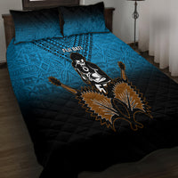 Fiji Tapa Rugby Quilt Bed Set Pacific 2023 Go Fijian Bati LT14 - Polynesian Pride