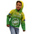 Custom Cook Islands Rugby Kid Hoodie Pacific 2023 Go The Kukis LT14 - Polynesian Pride