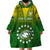 Custom Cook Islands Rugby Wearable Blanket Hoodie Pacific 2023 Go The Kukis LT14 - Polynesian Pride