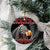 All I Want For Christmas Is Darts New Zealand Ceramic Ornament