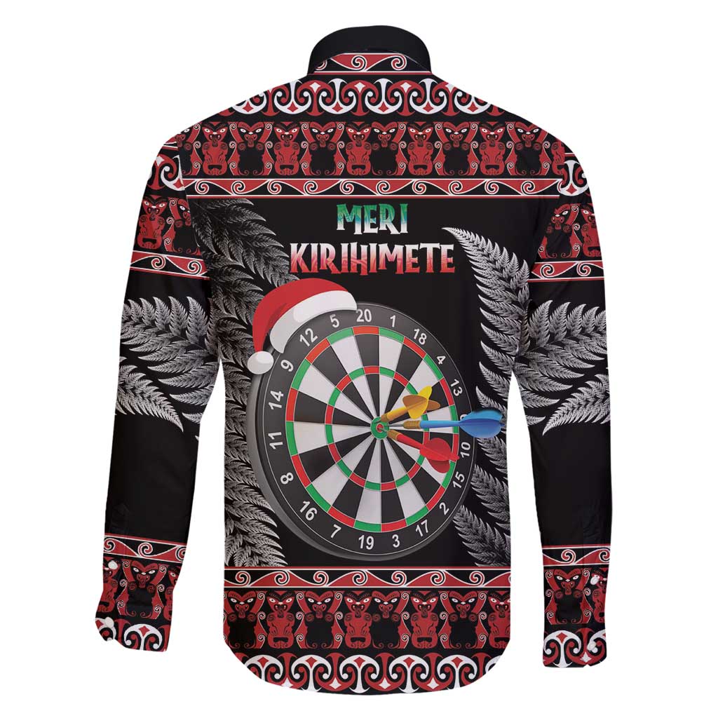 All I Want For Christmas Is Darts New Zealand Family Matching Off Shoulder Short Dress and Hawaiian Shirt LT14 - Polynesian Pride