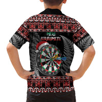 All I Want For Christmas Is Darts New Zealand Family Matching Puletasi and Hawaiian Shirt LT14 - Polynesian Pride