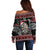 All I Want For Christmas Is Darts New Zealand Off Shoulder Sweater