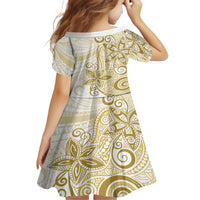 Polynesia Dolphins Family Matching Short Sleeve Bodycon Dress and Hawaiian Shirt Valentine Day Floral Polynesian - Vintage Brown LT14 - Polynesian Pride