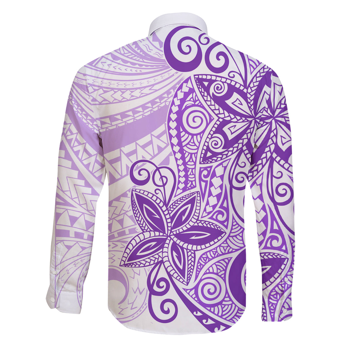 Polynesia Dolphins Family Matching Tank Maxi Dress and Hawaiian Shirt Valentine Day Floral Polynesian - Vintage Purple LT14 - Polynesian Pride
