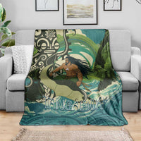 Aotearoa Tangaroa Atua Blanket New Zealand God Of The Ocean