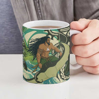 Aotearoa Tangaroa Atua Ceramic Mug New Zealand God Of The Ocean - Polynesian Pride