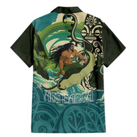 Aotearoa Tangaroa Atua Family Matching Mermaid Dress and Hawaiian Shirt New Zealand God Of The Ocean LT14 - Polynesian Pride
