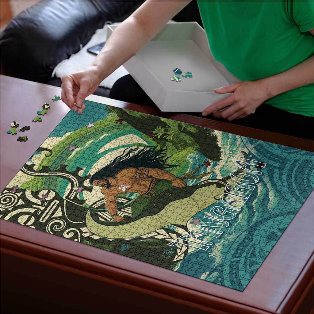 Aotearoa Tangaroa Atua Puzzle New Zealand God Of The Ocean - Polynesian Pride