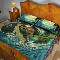 Aotearoa Tangaroa Atua Quilt Bed Set New Zealand God Of The Ocean