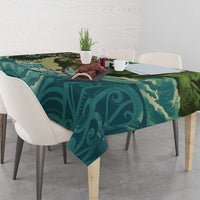 Aotearoa Tangaroa Atua Tablecloth New Zealand God Of The Ocean LT14 - Polynesian Pride