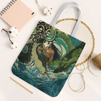 Aotearoa Tangaroa Atua Tote Bag New Zealand God Of The Ocean - Polynesian Pride