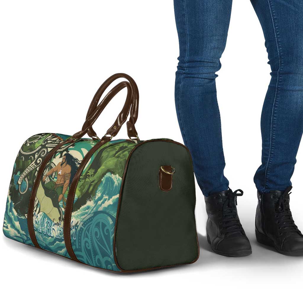 Aotearoa Tangaroa Atua Travel Bag New Zealand God Of The Ocean - Polynesian Pride