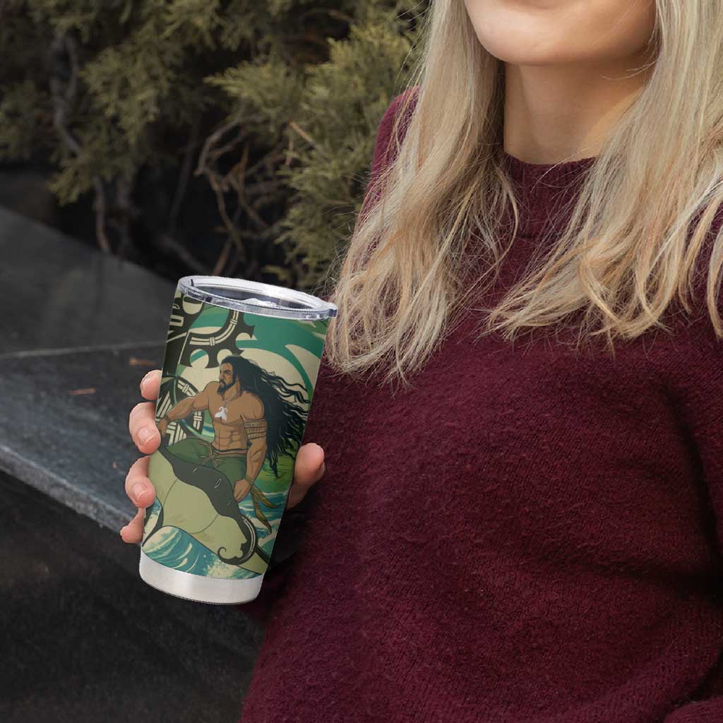 Aotearoa Tangaroa Atua Tumbler Cup New Zealand God Of The Ocean