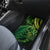 New Zealand Lizard Car Mats Silver Fern Aotearoa Maori Green Version