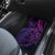 New Zealand Lizard Car Mats Silver Fern Aotearoa Maori Purple Version