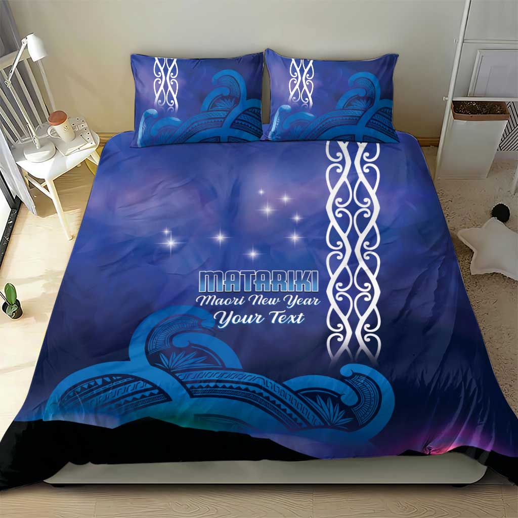 Personalised Matariki New Zealand Bedding Set Maori New Year Galaxy Koru Pattern LT14 - Polynesian Pride