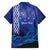 Personalised Matariki New Zealand Family Matching Off Shoulder Short Dress and Hawaiian Shirt Maori New Year Galaxy Koru Pattern