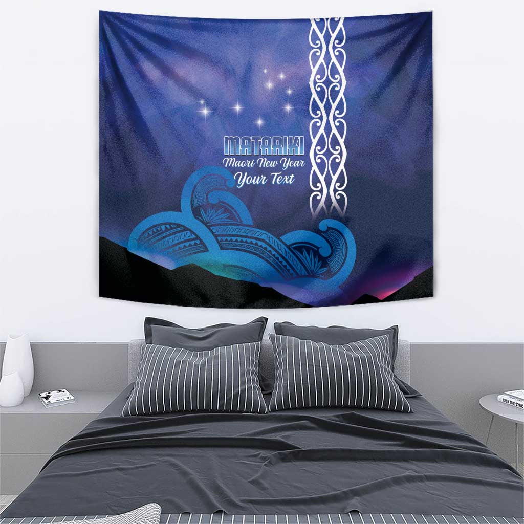Personalised Matariki New Zealand Tapestry Maori New Year Galaxy Koru Pattern LT14 - Polynesian Pride