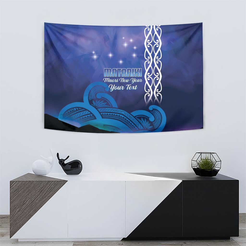 Personalised Matariki New Zealand Tapestry Maori New Year Galaxy Koru Pattern LT14 - Polynesian Pride