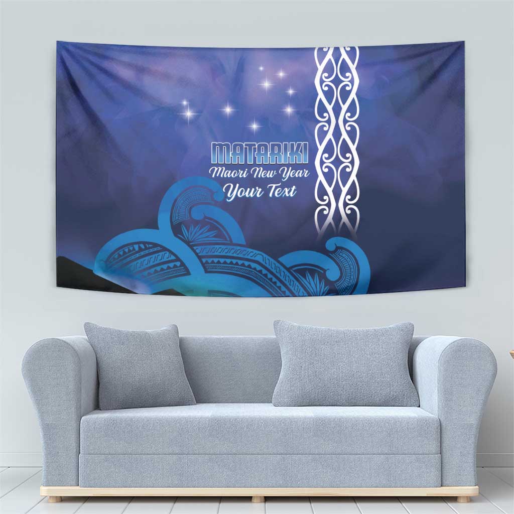 Personalised Matariki New Zealand Tapestry Maori New Year Galaxy Koru Pattern LT14 - Polynesian Pride