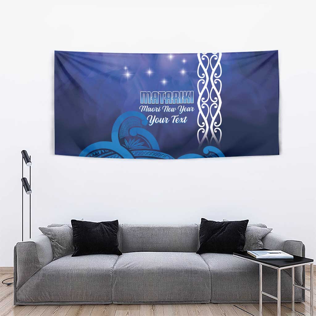Personalised Matariki New Zealand Tapestry Maori New Year Galaxy Koru Pattern LT14 - Polynesian Pride