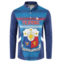Philippines Football 2026 Button Sweatshirt Come On Filipinas