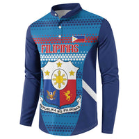 Philippines Football 2026 Button Sweatshirt Come On Filipinas