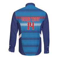 Philippines Football 2026 Long Sleeve Button Shirt Come On Filipinas LT14 - Polynesian Pride