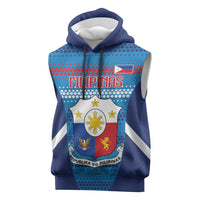 Philippines Football 2026 Sleeveless Hoodie Come On Filipinas