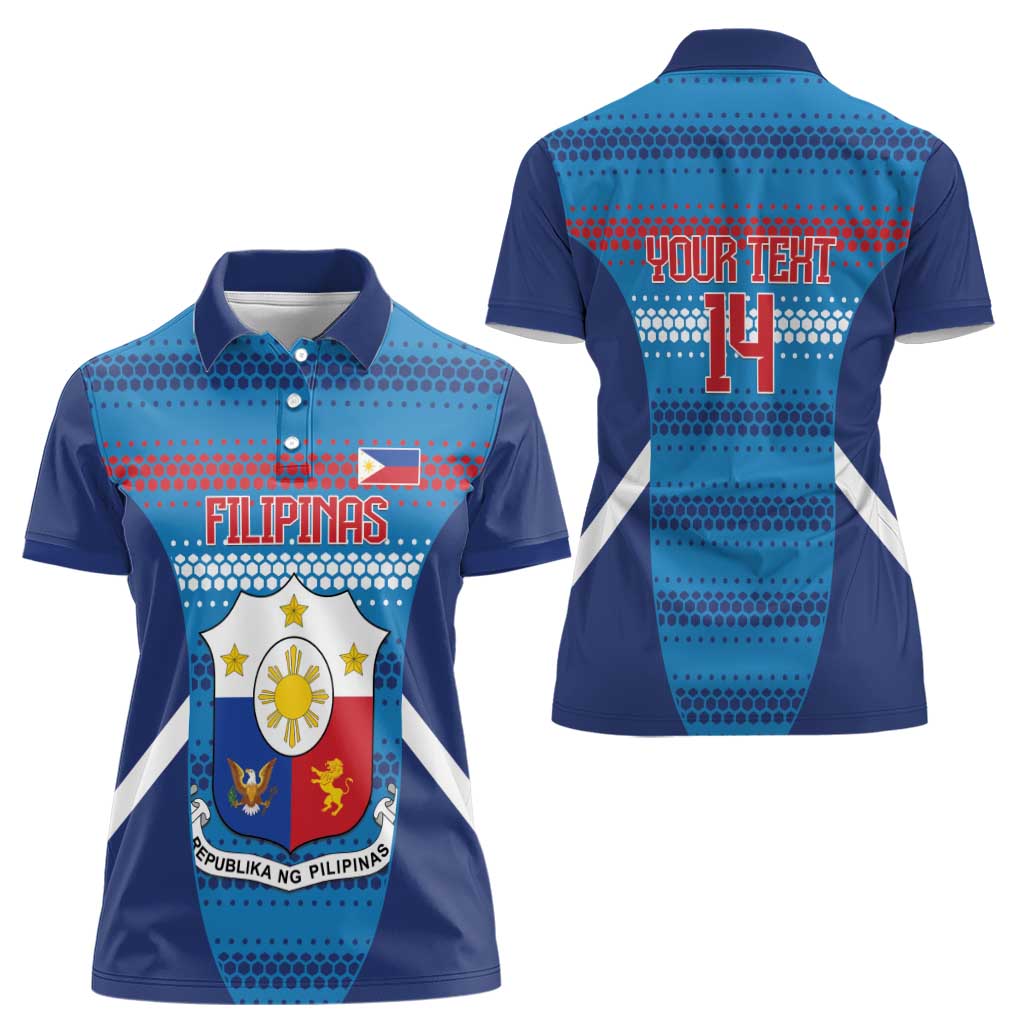 Philippines Football 2026 Women Polo Shirt Come On Filipinas LT14 - Polynesian Pride