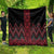Red Aotearoa Mangopare Kowhaiwhai and Niho Taniwha Quilt Maori New Zealand