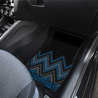 Blue Aotearoa Mangopare Kowhaiwhai and Niho Taniwha Car Mats Maori New Zealand LT14 - Polynesian Pride