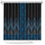 Blue Aotearoa Mangopare Kowhaiwhai and Niho Taniwha Shower Curtain Maori New Zealand