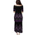 Purple Aotearoa Mangopare Kowhaiwhai and Niho Taniwha Puletasi Maori New Zealand