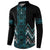 Paua Shell Aotearoa Mangopare Kowhaiwhai and Niho Taniwha Button Sweatshirt Maori New Zealand