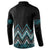 Paua Shell Aotearoa Mangopare Kowhaiwhai and Niho Taniwha Button Sweatshirt Maori New Zealand