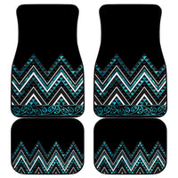 Paua Shell Aotearoa Mangopare Kowhaiwhai and Niho Taniwha Car Mats Maori New Zealand LT14 - Polynesian Pride
