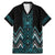 Paua Shell Aotearoa Mangopare Kowhaiwhai and Niho Taniwha Family Matching Mermaid Dress and Hawaiian Shirt Maori New Zealand