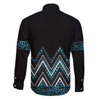 Paua Shell Aotearoa Mangopare Kowhaiwhai and Niho Taniwha Family Matching Mermaid Dress and Hawaiian Shirt Maori New Zealand LT14 - Polynesian Pride