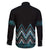 Paua Shell Aotearoa Mangopare Kowhaiwhai and Niho Taniwha Family Matching Puletasi and Hawaiian Shirt Maori New Zealand