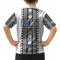 Fiji Day 1970 Hawaiian Shirt For Fiji Ever Fiji Tapa Pattern White LT14 - Polynesian Pride