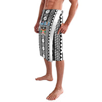 Fiji Day 1970 Lavalava For Fiji Ever Fiji Tapa Pattern White LT14 - Polynesian Pride