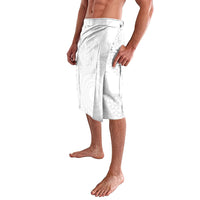 Tonga White Sunday Lavalava Fakame Tongan Ngatu Turtle LT14 - Polynesian Pride
